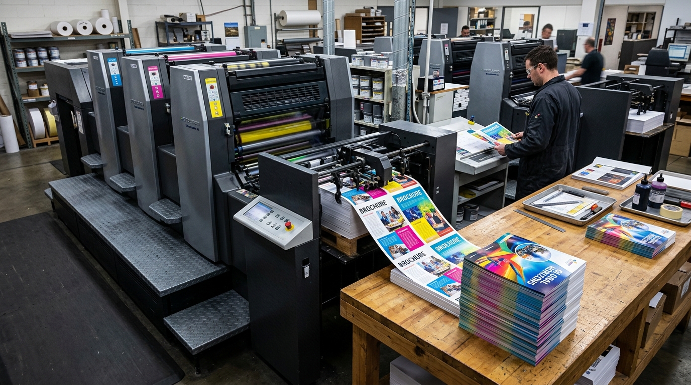 High Volume Commercial Offset Printing for Catalogues and Packaging